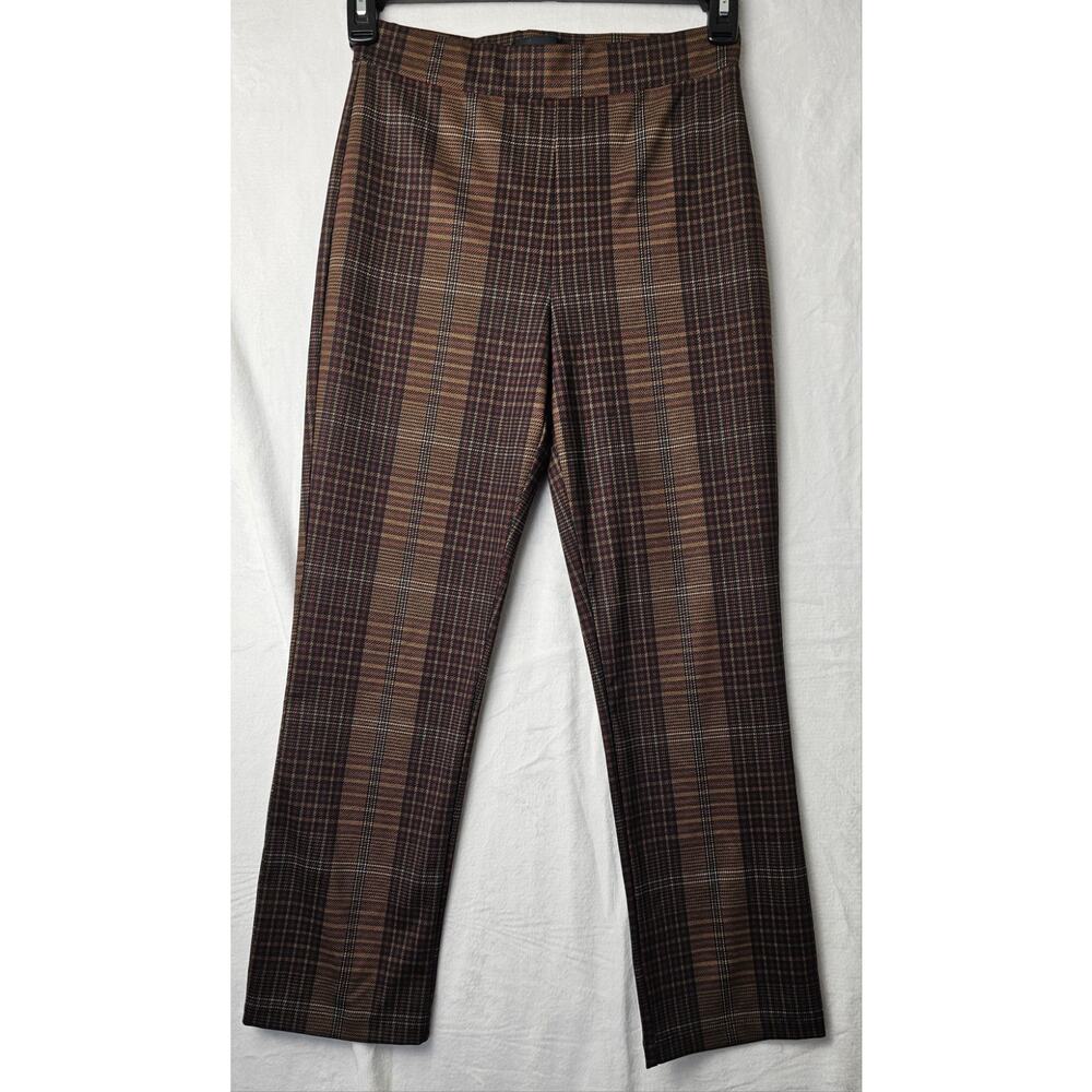 Sanctuary x Anthropologie Carnaby Kick Crop Pants Plaid Dark Academia Size S